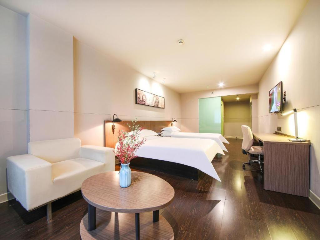 Jinjiang Inn Select Wuhan Xinhua Road Xiehe Hospital מראה חיצוני תמונה