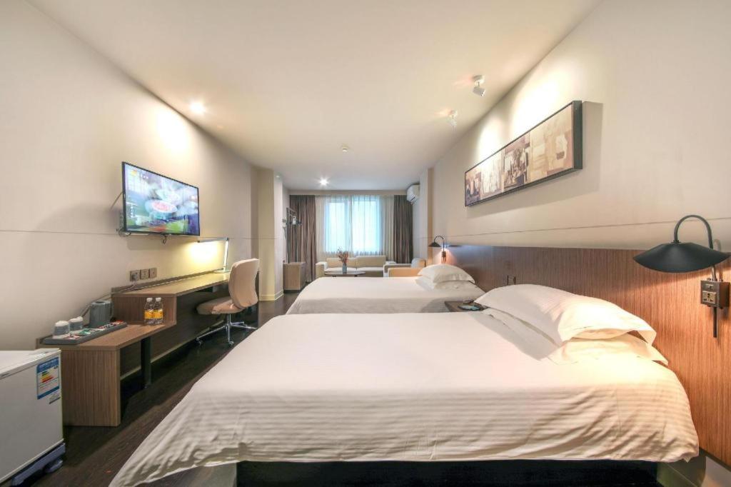 Jinjiang Inn Select Wuhan Xinhua Road Xiehe Hospital מראה חיצוני תמונה