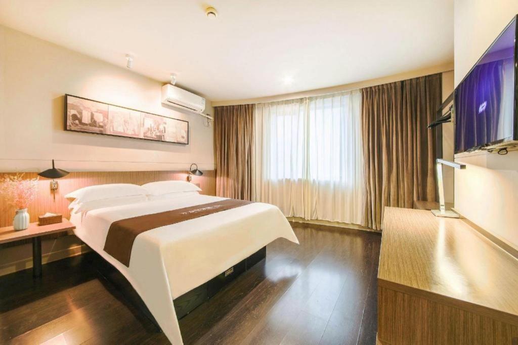 Jinjiang Inn Select Wuhan Xinhua Road Xiehe Hospital מראה חיצוני תמונה